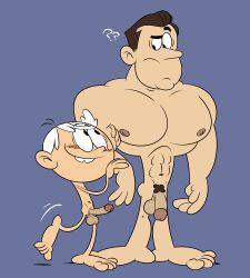 2boys 4_fingers 4_toes abs age_difference big_head brown_hair confused_look feet gay human human_only lance_loud lincoln_loud male male_feet male_only nickelodeon nude nude_male plain_background pubic_hair question_mark smiling smiling_at_partner sodabox the_loud_house toony uncle_and_nephew underage wanting_incest white_hair yaoi