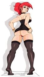 big_ass big_breasts big_butt big_thighs cyclop-s foster's_home_for_imaginary_friends frankie_foster tagme thick thick_ass thick_legs thick_thighs