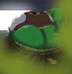 ass_crack back_view facesitting fart fart_cloud fart_everywhere fart_fetish fart_torture farting farting_in_face farting_on_another farting_on_face farts gassygohma gay goh'ma grabbing_own_ass hairy_ass orc sweat sweaty sweaty_ass sweaty_butt