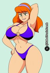 daphne blake from scooby-doo by yaboitoxicfrank
