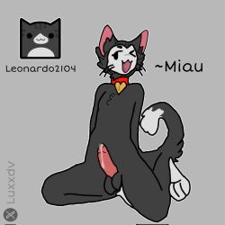 2d bisexual cat_boy feline femboy furry geometry_dash leonardo2104 luxxdv penis repost solo submissive text