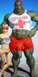 1femboy 3d bara beach blonde_hair body_hair couple elf elf_ears femboy feminine_male flaccid foreskin ganondorf gay hdregrets huge_cock hylian hylian_ears hyrule_warriors kissing_penis large_penis lifeguard link link_(hyrule_warriors) male_only muscular muscular_male penis_out penis_peek pubic_hair public public_exposure public_nudity romantic_couple size_difference the_legend_of_zelda uncircumcised uncut yaoi