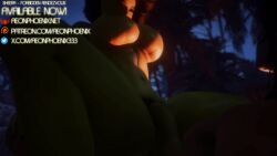 3d 3d_(artwork) 3d_animation aeonphoenix anal anal_sex androgynous animated futa_on_futa futanari human human_futa light-skinned_futanari light_skin orc orc_futanari outside shotz