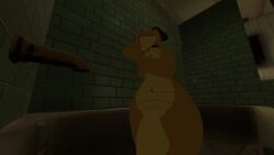 anthro big_penis camera camera_pov femboy kobold male male_only nude penis scalie shortstack shower solo solo_male vrchat vrchat_avatar