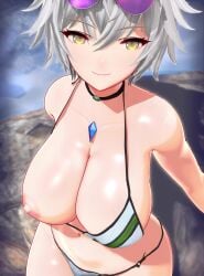 1girls animated big_breasts bikini blobcg bouncing_breasts breasts cat_ears catgirl core_crystal female flashing hi_res huge_breasts light-skinned_female light_skin mp4 na'el_(xenoblade) naughty_face one_breast_out opaluva presenting_breasts short_hair shorter_than_30_seconds showing_off sound tagme thick_thighs thighs vertical_video video voice_acted wardrobe_malfunction white_hair wide_hips xenoblade_(series) xenoblade_chronicles_3 xenoblade_chronicles_3:_future_redeemed