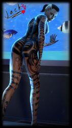jack (mass effect) from mass effect by lordaardvark