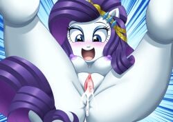 1girls after_sex after_vaginal anus ass bbmbbf blush breasts cum cum_in_pussy cum_inside equestria_girls equestria_untamed female female_only friendship_is_magic hasbro my_little_pony nipples nude open_mouth palcomix pussy rarity_(eg) rarity_(mlp) solo tongue