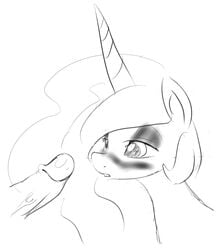 alicorn blush equine female friendship_is_magic horn horse mammal my_little_pony penis pony princess_celestia_(mlp) seii3 wings zev