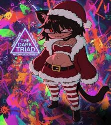 goth neco-arc from christmas by iseenudepeople