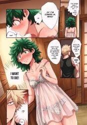 female deku from boku no hero academia
