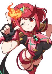 pyra from xenoblade chronicles (series) by cianter