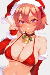 sayori (doki doki literature club) from christmas by kun kaiss