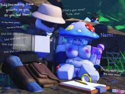 nemi the mushroom (kora x) from roblox by kora x