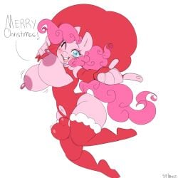 pinkie pie (mlp) from christmas by milksplatter