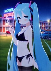 hatsune miku from vocaloid
