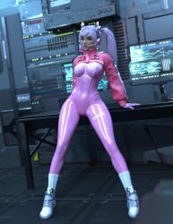 alice (nikke) (cosplay) from goddess of victory: nikke by redrobot3d