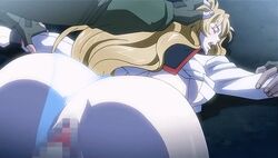 animated animated ass blonde_hair breasts censored female last_waltz long_hair rape school_uniform sex vaginal_penetration