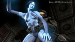 1girls 343_industries 3d armor artificial_intelligence beowulf1117 blue_eyes blue_hair bob_cut bouncing_breasts breasts cortana cortana_v2 erection female female_focus from_behind hair halo_(series) halo_4 holding hologram interspecies male male_spartan_(halo) master_chief microsoft nude penetration penis sex short_hair spartan_(halo) spartan_ii_(halo) straight vaginal_penetration