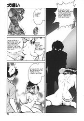 ashamed breasts canine collar comic crying female japanese male mammal manga page_75 pussy spread_legs spreading tongue tongue_out yantaro_keno