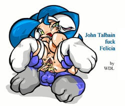 clitoris cum darkstalkers felicia_(darkstalkers) medium_breasts tagme wdl