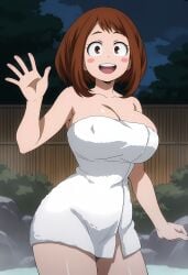 1girls ai_generated aindroidparanoid ass big_ass big_breasts big_butt boku_no_hero_academia breasts busty butt curvy cute fat_ass female female_only hair hi_res hips huge_breasts human large_ass large_breasts legs my_hero_academia narrow_waist nipples ochako_uraraka onsen slim_waist solo tagme thick_ass thick_thighs uraraka_ochako voluptuous waist wide_hips