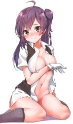 1girls 2d 2d_(artwork) 2d_artwork ahoge arm_behind_back ashamed background bare_belly bare_chest bare_hips bare_legs bare_midriff bare_navel bare_skin bare_thighs belly belly_button big_boobs big_breasts black-haired_female black_hair black_socks blank_background blush_face blush_lines blushing blushing_at_viewer blushing_female blushing_lines breast_squeeze breasts brown-eyed_female brown_eyes busty busty_female busty_girl calves character_request cleavage closed_mouth_smile collarbone copyright_request dark_hair digital digital_art digital_drawing digital_drawing_(artwork) digital_media digital_media_(artwork) drawing elbows embarrassed embarrassed_exposed_female embarrassed_expression embarrassed_female embarrassed_naked_female embarrassed_nude_female exposed exposed_belly exposed_chest exposed_hips exposed_legs exposed_midriff exposed_navel exposed_skin exposed_thighs female female_focus female_only fingers fit_female flushed flushed_face flustered flustered_female groin half_naked half_nude hand_behind_back head_tilt hourglass_figure inguinal_crease inguinal_ligament knees konnyaku_(kk-monmon) large_boobs large_breasts lean_figure legs linea_alba long_hair looking_at_viewer looking_sideways looking_to_the_side midriff monotone_background naked naked_female naked_shirt naked_woman narrow_waist navel nervous nervous_expression nervous_face nervous_female nervous_smile nude nude_female nudity one_color_background one_side_up open_clothes open_clothing open_shirt open_topwear partially_undressed plain_background portrait pushing_breasts_together pushing_breasts_up rubbing_breasts semi_nude shirt shoulders shy shy_expression shy_female shy_girl shy_smile sitting sitting_on_ass sitting_on_floor sitting_on_ground skindentation slender_body slender_waist slim_female slim_waist smile smiley_face smiling smiling_at_viewer socks solid_color_background solo squeezing_breast squeezing_breasts squeezing_breasts_together squeezing_own_breasts stomach thighs tied_hair tilted_head unbuttoned unbuttoned_shirt wariza white_background white_shirt white_topwear wide_hips