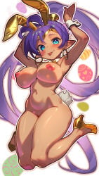 bunny_ears completely_nude completely_nude_female large_breasts life_is_pi nipples pussy shantae shantae_(character) tagme