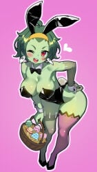 bunny_ears bunnysuit large_breasts leotard life_is_pi rottytops shantae tagme