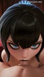 1girls 1girls1boy ai_generated animated animation beautiful blowjob blowjob_face breasts cum cute cute_face deepthroat female fevideos hi_res highres hotel_transylvania licking_penis mavis_dracula naked nude original_character sex smooth_skin straight sucking sucking_penis tagme video