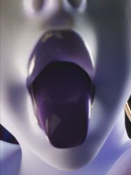 ahegao female female_only frutplzz lips mouth_open nyl_widowmaker overwatch tongue widowmaker