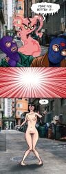 1girls 3koma accidental_exposure ben_10 blush blush_lines blushing breasts caught_naked comic comic_page completely_naked completely_naked_female completely_nude completely_nude_female crazycolumbina dark_hair embarrassed embarrassed_female embarrassed_nude_female enf gluto oc only_one_naked pale_skin photo_background pubic_hair public public_exposure public_humiliation public_indecency public_nudity pussy short_hair small_breasts thick_thighs wardrobe_malfunction wide_hips