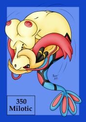 bernardol22 big_breasts boobs cynthia_(pokemon) female female_focus female_only furry furry_breasts furry_female furry_only generation_3_pokemon milotic nipples nude pokemon pokemon_(species) pokemorph pussy semi-anthro semi_nude sexy solo