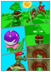 chomper_(pvz) comic pvz sex tentacle tentacle_sex