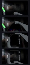 creepy kaios korbaen looking_at_viewer monster_girl nightmare_fuel nightmare_waifu peeking pov