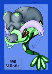 bernardol22 big_breasts boobs cynthia_(pokemon) female female_focus female_only furry furry_breasts furry_female furry_only generation_3_pokemon milotic nipples nude pokemon pokemon_(species) pokemorph pussy semi-anthro semi_nude sexy solo