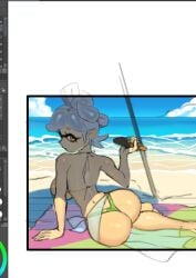 bikini female marie_(splatoon) orlek solo splatoon