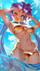 golden_bikini golden_week large_breasts life_is_pi shantae shantae_(character) tagme
