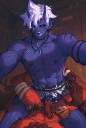2boy anal demon demon_horns demon_humanoid gay male male/male male_only masculine