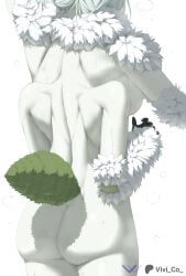 ass ass_focus completely_nude completely_nude_female indie_virtual_youtuber insect_girl insect_humanoid juniper_(egocider) juniper_actias moth_girl moth_humanoid tagme vivi_co