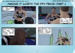 catfight female_wrestler femdom fighting_ring gina_carano otk otk_spanking over_the_knee_spanking spanking ufc ultimate_fighting_championship