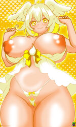 audino babydoll chubby_female gijinka humanization humanized_pokemon lucky-jj simple_background tagme