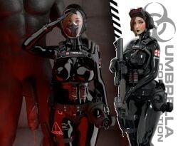 1girls 3d assault_rifle big_penis black_lipstick blender brainwashing brown_hair clothed_female clothed_female_nude_male corruption corset crossover cuff_(restraint) drone dronification female fetish gas_mask glowing_eyes gun hand_on_shoulder headphones hi_res high_resolution interspecies latex latex_clothing latex_hood latex_suit life_is_strange life_is_strange:_double_exposure lipstick male mask max_caulfield max_caulfield_(double_exposure) mind_control monster mr_x neck_corset night_vision_goggles nipple_bulge penis precum resident_evil rubber salute shiny_clothes skyebunny tactical_gear tight_clothing umbrella_corporation unseen_male_face
