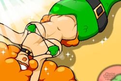 1boy 1boy1girl 1girl 1girls anthro beach belt big_breasts big_lips bikini bikini_top blurp_girl_(okami_tomato) boobs breasts choker curvaceous curvy curvy_figure edit edited female female_focus fish ginger ginger_female ginger_hair goggles green_bikini green_bikini_top heart heart_bikini hourglass_figure huge_breasts large_breasts laying_on_back lipstick makeup mario_(series) mermaid mermaid_tail obscured_eyes oc ocean okami_tomato orange_lips orange_lipstick original original_character plant plant_humanoid red_body red_skin sand sparkles sunbeam swimming_goggles tail tomato water watermark zxtomatofan