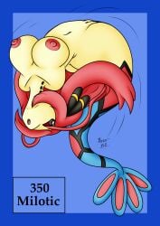 bernardol22 big_breasts boobs cynthia_(pokemon) female female_focus female_only furry furry_breasts furry_female furry_only generation_3_pokemon milotic nipples nude pokemon pokemon_(species) pokemorph pussy semi-anthro semi_nude sexy solo