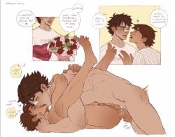 2boy anal anal_penetration anal_sex color colored erect_penis erection gay male male/male male_only male_penetrating male_penetrating_male masculine original original_character sex sexy_body yaoi