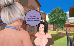 1boy 3d 3girls all_fours animated areola_slip ass barefoot big_ass big_belly big_breasts big_nipples bikini black_hair black_hair_male blonde_hair blonde_hair_female blue_bikini bowl_cut breasts chinese_fan chubby chubby_female clothes_line cock cocky cocky_smile cum cum_in_pussy cum_inside curvaceous curvy curvy_figure dark-skinned_female dark-skinned_male daughter daytime doggy_style doing_laundry drying_clothes english_text fat_female feet feet_up female fingers_in_mouth gilf glasses grey_hair hair_bun hanging_breasts horny huge_ass huge_breasts huge_nipples huge_thighs japs8005 jealous jealous_female koikatsu large_ass large_breasts large_female laundry legs_up light-skinned_female long_ass long_hair long_playtime long_video longer_than_2_minutes longer_than_30_seconds longer_than_3_minutes longer_than_4_minutes longer_than_one_minute male male/female mature mature_female mature_woman milf missionary_position mother mounted multiple_girls multiple_positions nipple_bulge nipples nymphomania older_female original original_characters outdoors outside pale-skinned_female paper_fan plump pounding punishment sex short_hair_male small_dom_big_sub smaller_male smug smug_face smug_grin soles sound speech_bubble sweatshirt swinging_breasts tagme tan-skinned_male text thick_nipples thick_thighs thighs undercut updo vaginal_penetration vaginal_sex video voluptuous voluptuous_body voluptuous_female white_hair wide_hips yellow_hair