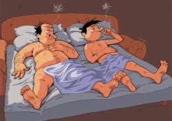 peppino_spaghetti noise the_noise pizza_tower peppinoise gay chubby_male smocking hairy_chest feet male sweat belly