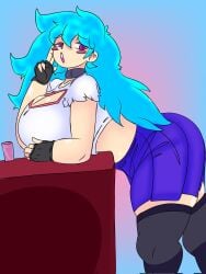 skyblue from friday night funkin