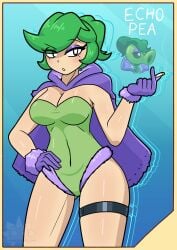 echo pea (pvz) from electronic arts by bruhmynameisdylan
