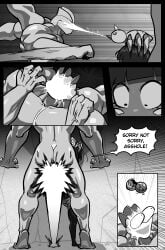 2025 4_arms 4_eyes absurd_res andre_(cuchuflin) arachnid arthropod arthropod_webbing attack ballbusting biped blinded bodily_fluids bulging_eyes butt clothing cock_and_ball_torture comic crotch_attack crotch_kick cuchuflin detailed_background dialogue digital_drawing_(artwork) digital_media_(artwork) english_text feral fight generation_1_pokemon generation_2_pokemon genital_torture greyscale group hair hi_res hissing humanoid kick larger_humanoid larger_male legwear long_hair machamp male male_humanoid monochrome mostly_nude_humanoid mostly_nude_male multi_arm multi_eye multi_limb muscular muscular_humanoid muscular_male nintendo nipples nude_humanoid nude_male pokeball pokemon pokemon_(species) profanity punch size_difference smaller_humanoid smaller_male speech_bubble spinarak stockings sweat sweatdrop talking_to_another text thick_thighs trio wide_eyed